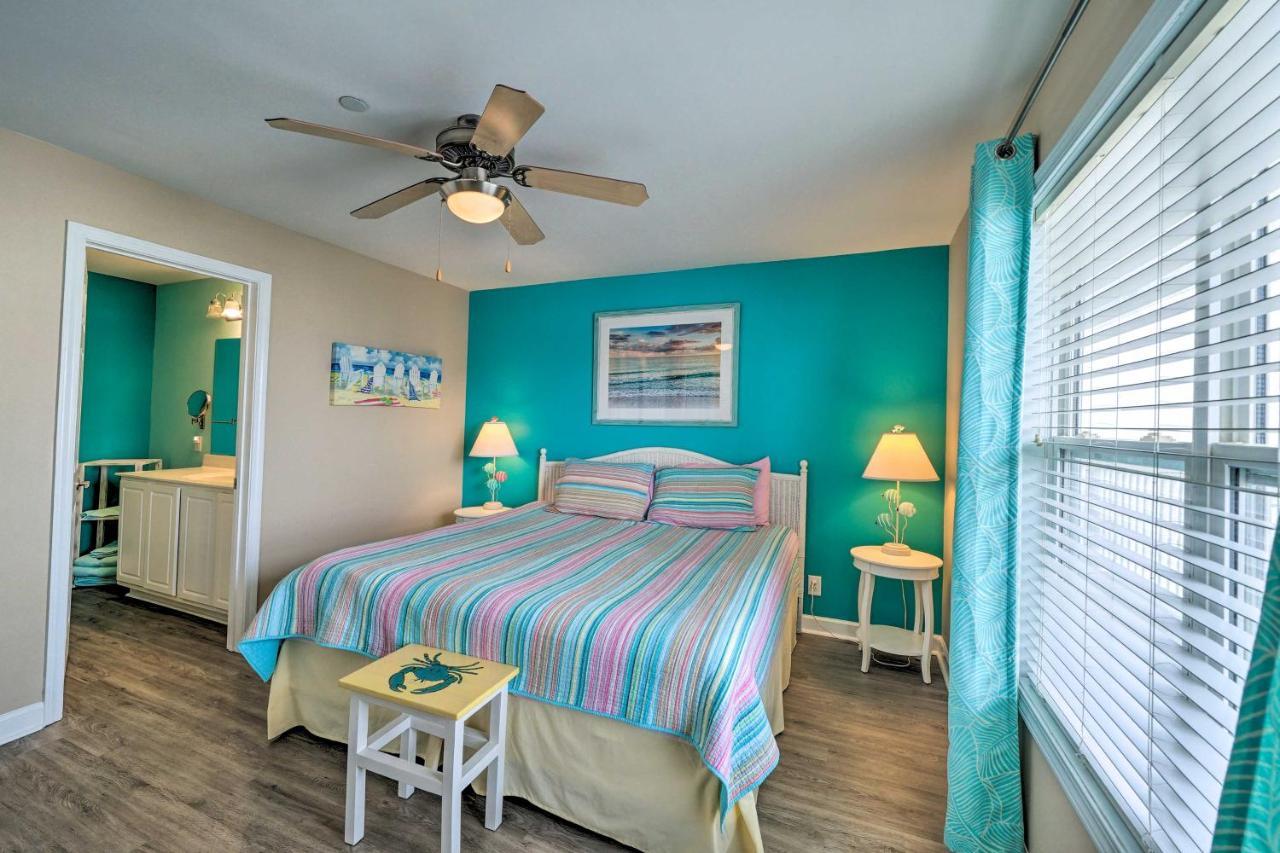 Ocean-View Oak Island Condo, 1 Block To Beach! מראה חיצוני תמונה