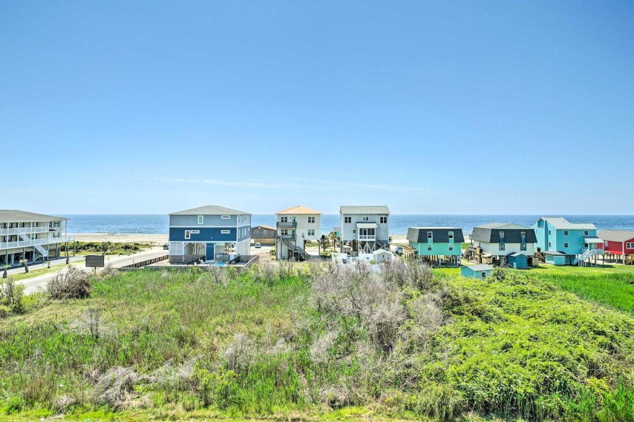 Ocean-View Oak Island Condo, 1 Block To Beach! מראה חיצוני תמונה