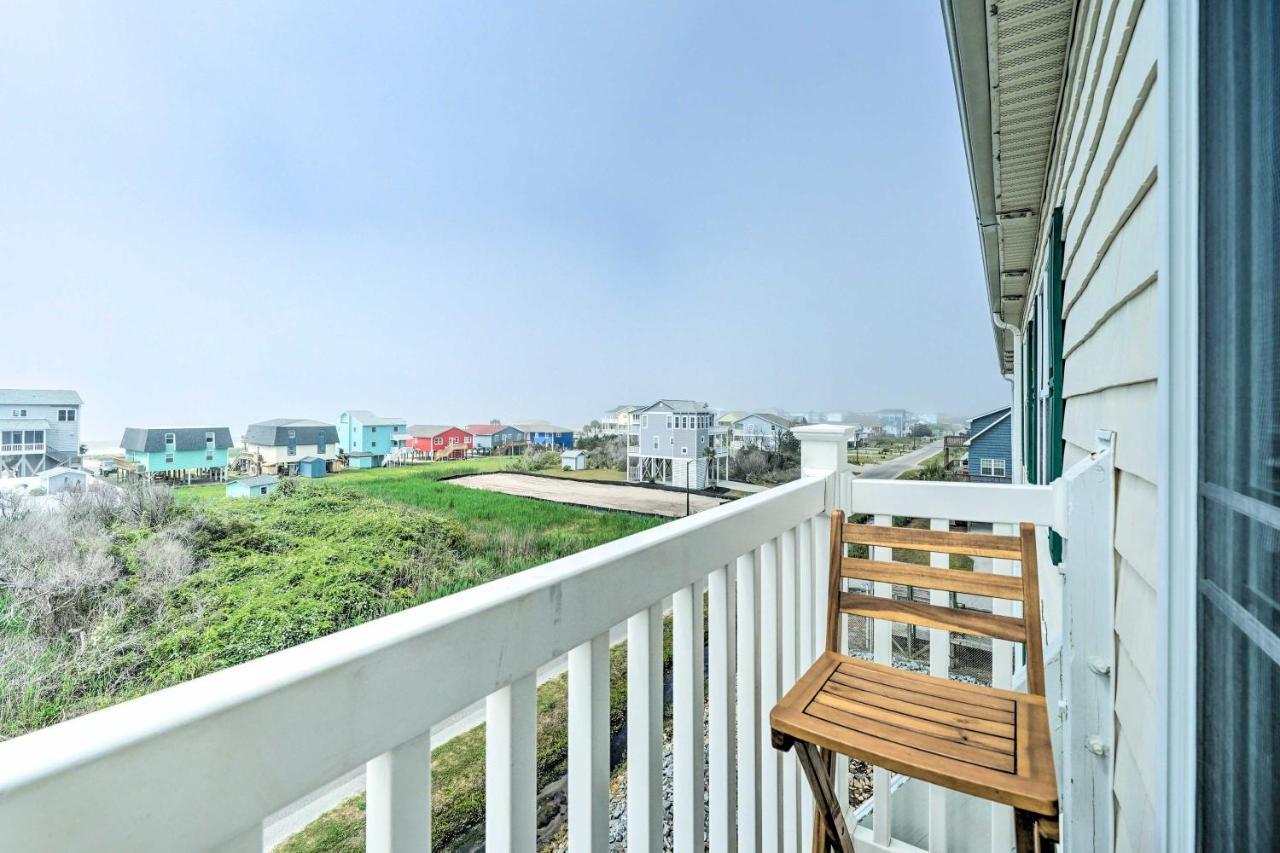 Ocean-View Oak Island Condo, 1 Block To Beach! מראה חיצוני תמונה